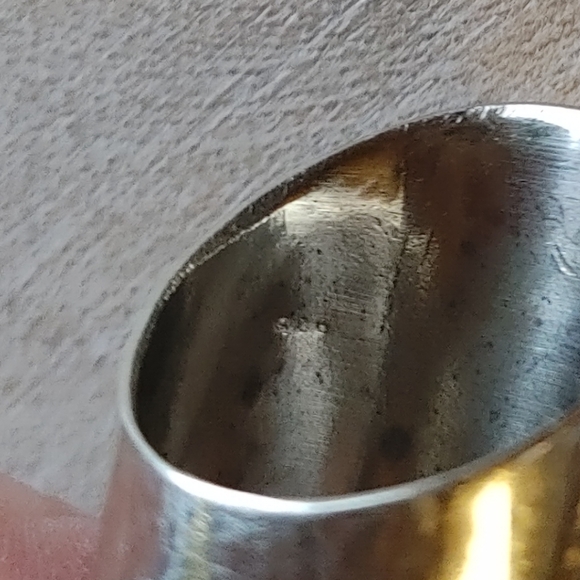 Artisan Orange and Turquoise Ring - Picture 9 of 14